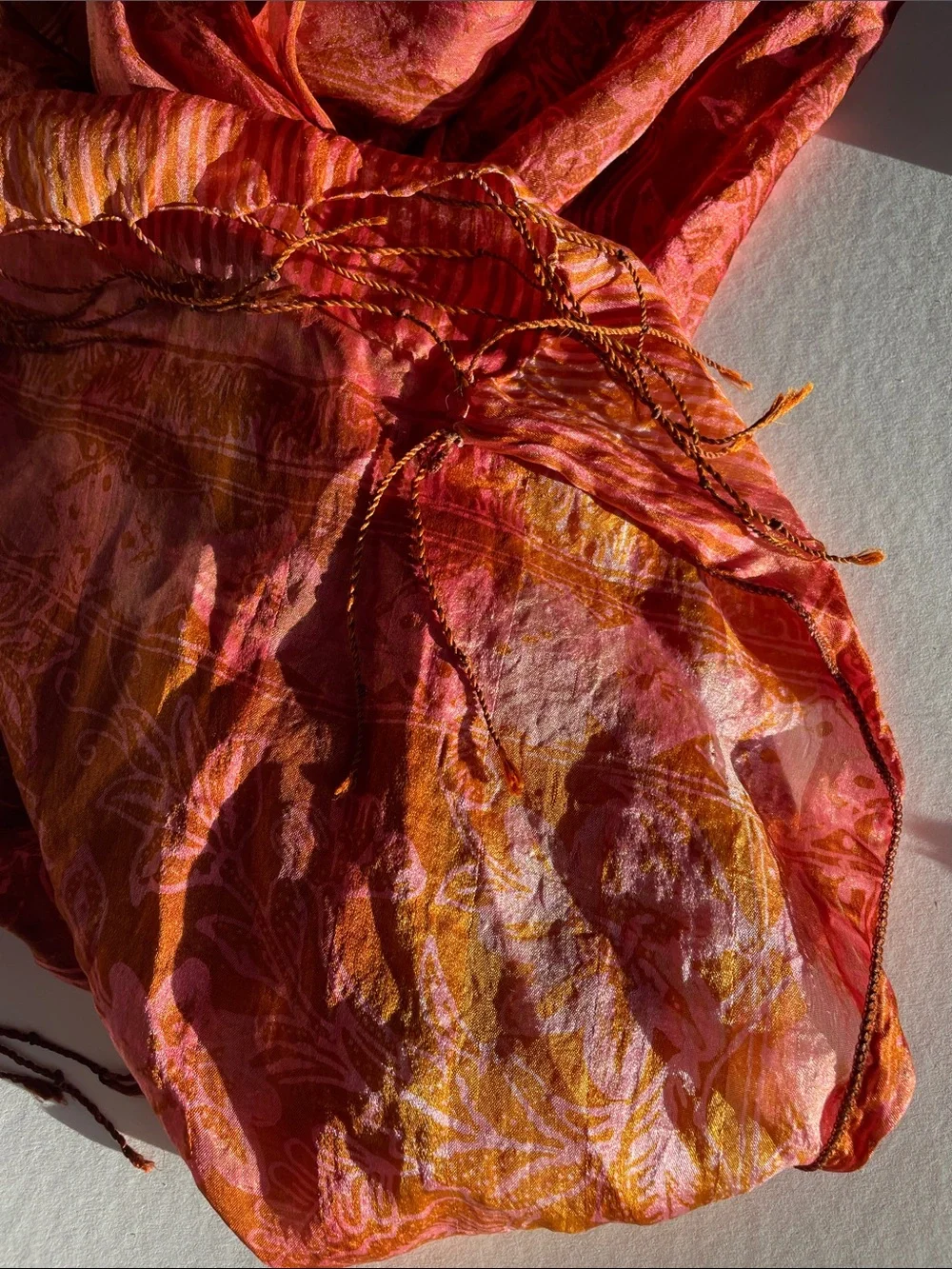 VTG SILK PAISLEY SCARF